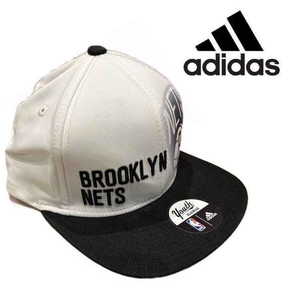 Adidas Brooklyn Nets Youth Adjustable Headwear Hat‎ - Picture 1 of 3